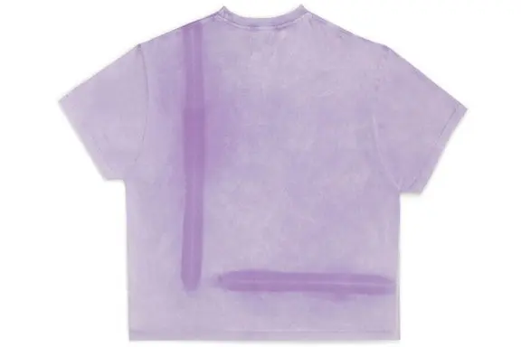Hoodie Gallery Dept. Vintage Logo Painted T-Shirt Purple - Imagen 2