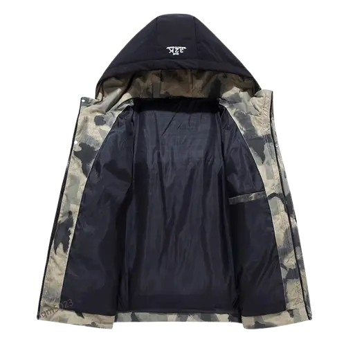 Givenchy Hooded Down Puffer Jacket Black - Imagen 2