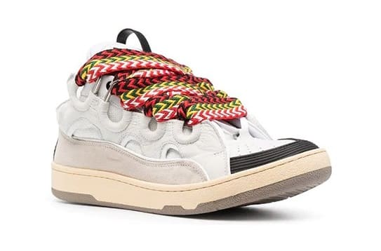 Lanvin Curb lace-up White Classic - Imagen 2
