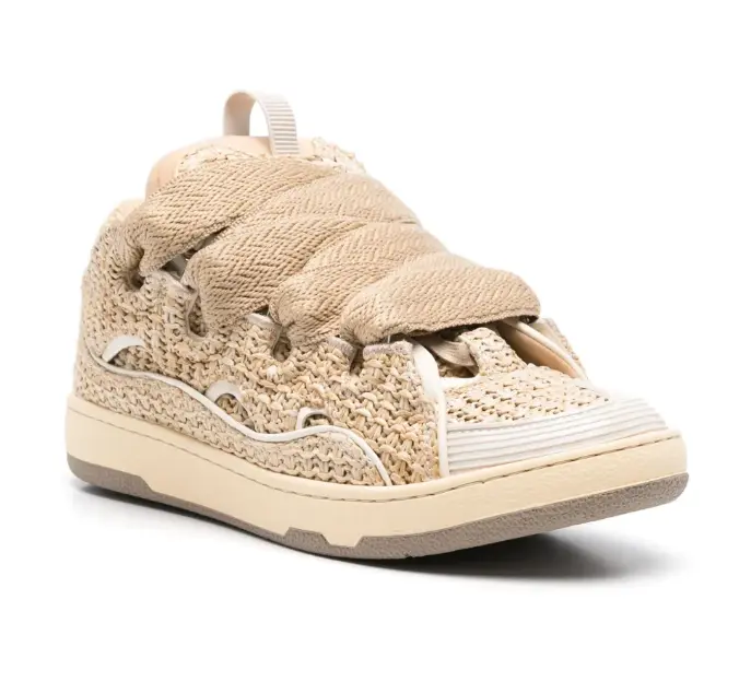 Lanvin Curb sneaker sand beige - Imagen 2