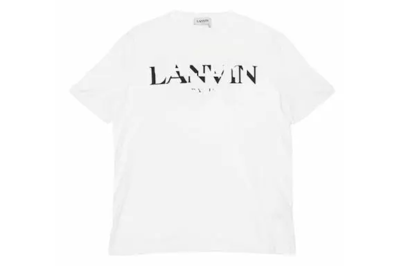 Lanvin x Gallery Dept. Printed T-shirt Optic White