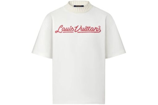 LV x Nigo Embroidered Mockneck T-Shirt