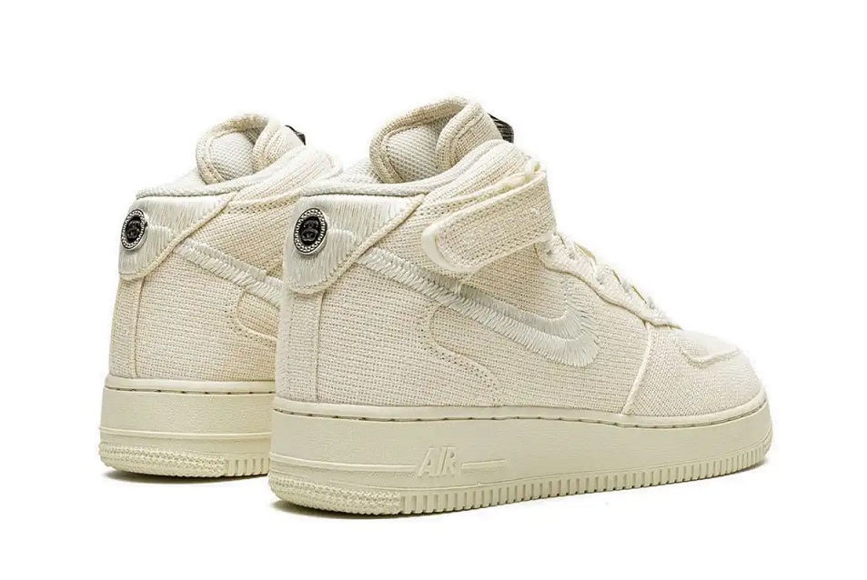 Nike Airforce – Mid Stussy Fossil - Imagen 2