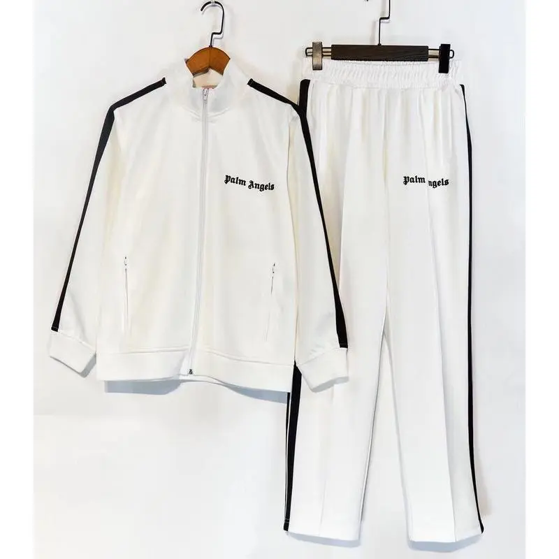 Palm Angels Tracksuit Black Stripe/ White