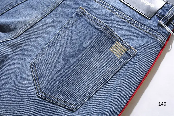 Palm Angels Jeans Fade Blue - Imagen 3