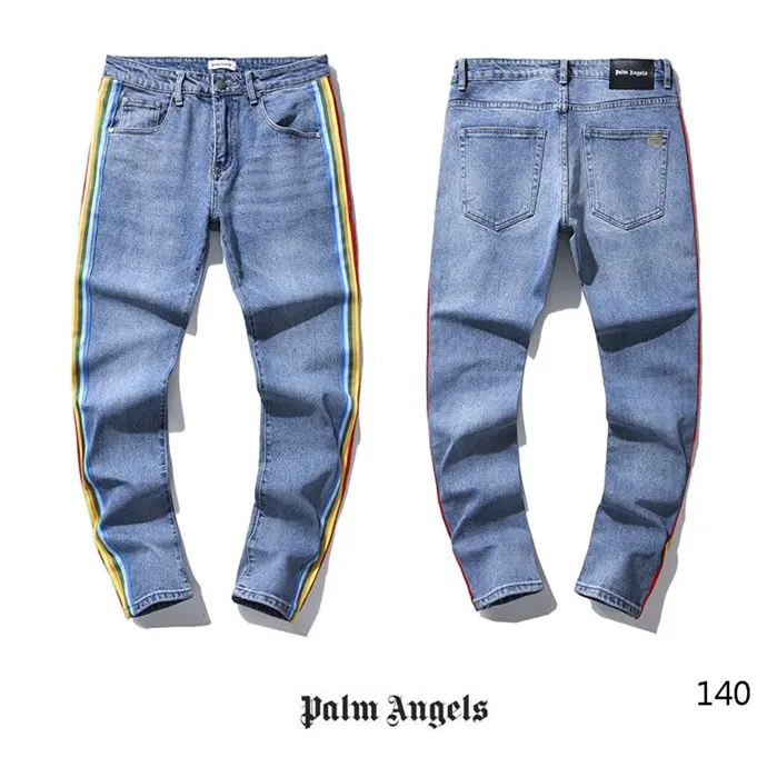 Palm Angels Jeans Fade Blue