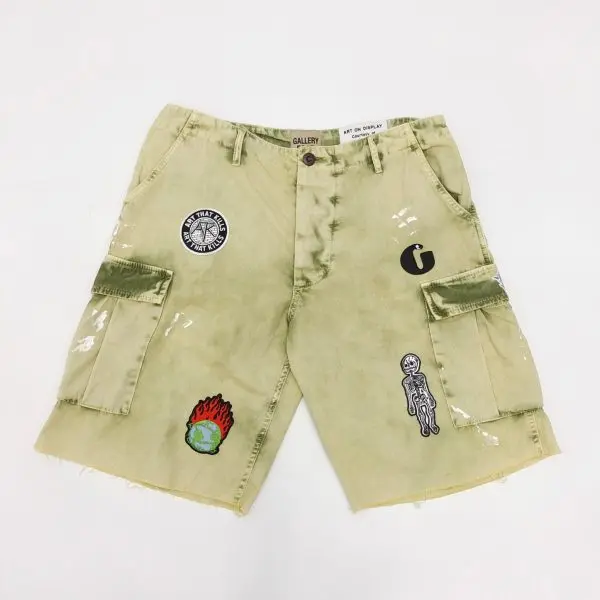 GD Shorts Washed Green
