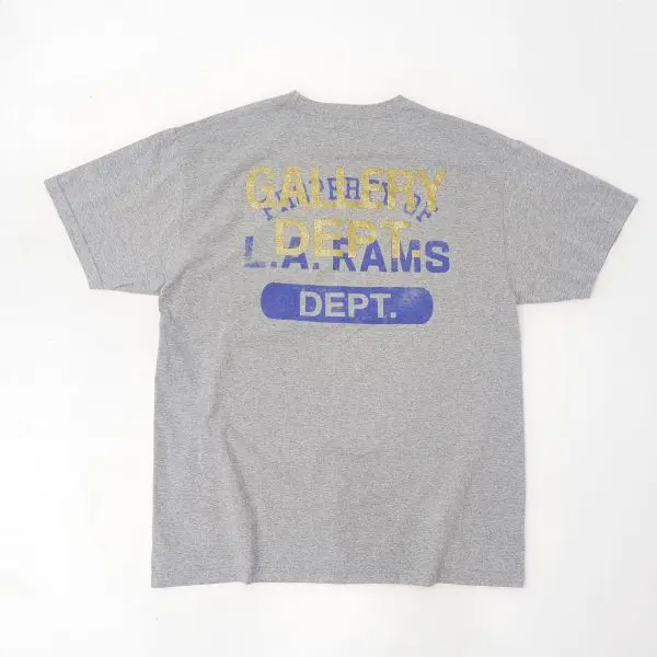 Gallery Dept. La Rams Vintage Tee Heather Grey - Imagen 2