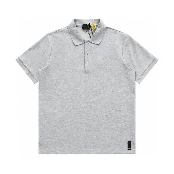 Fendi Polo T-Shirt Grey