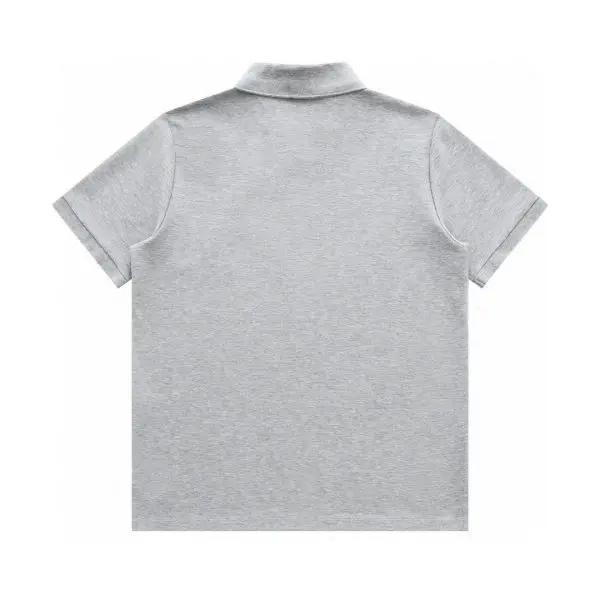 Fendi Polo T-Shirt Grey - Imagen 2