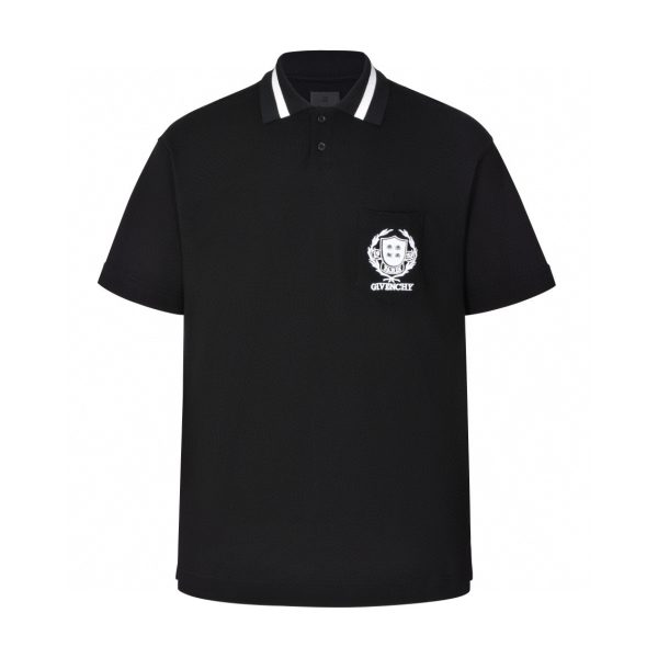 Givenchy Polo T-Shirt Black