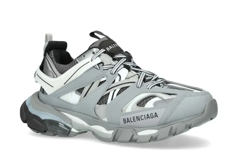 Balenciaga Track Sneakers Grey – Iconic Multi-Layered Technical Luxury Runners - Imagen 4