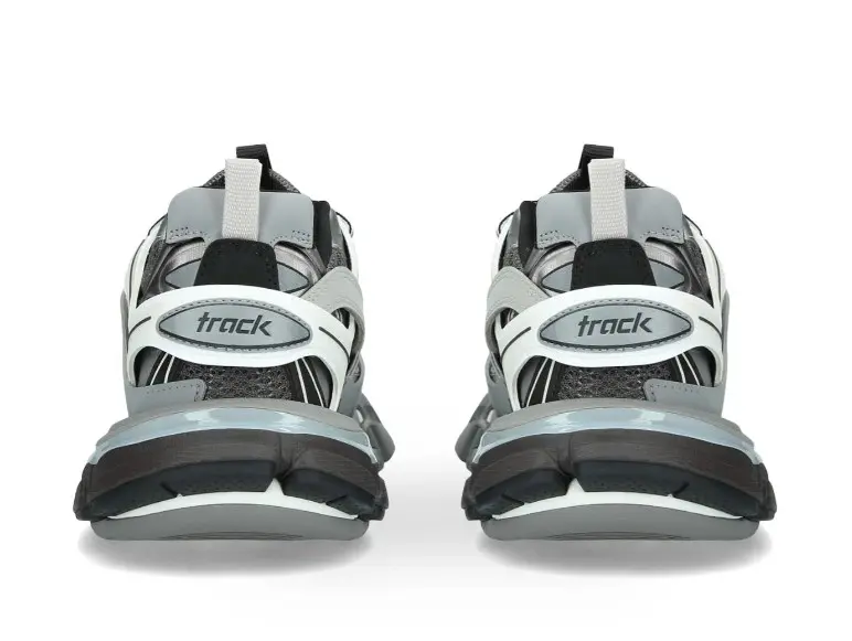 Balenciaga Track Sneakers Grey – Iconic Multi-Layered Technical Luxury Runners - Imagen 2