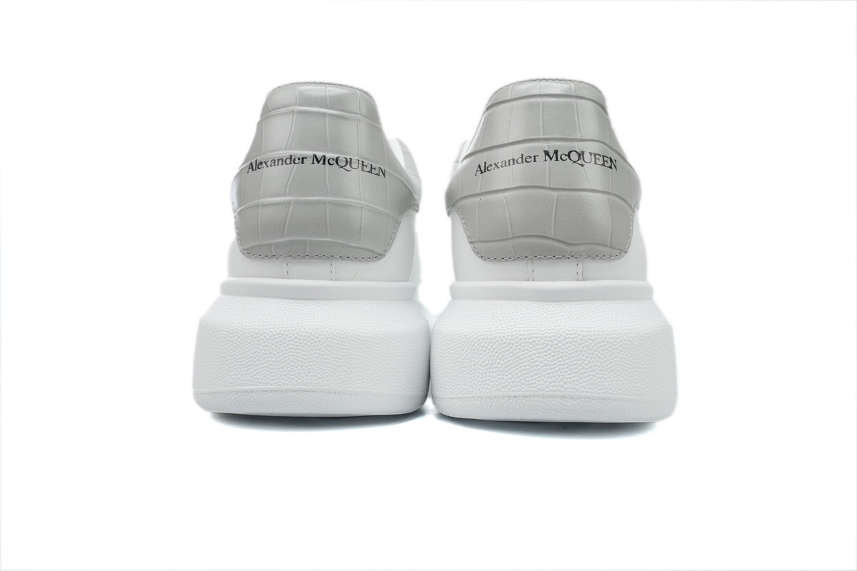 Alexander McQueen Oversized - Sneake White Gray - Imagen 2