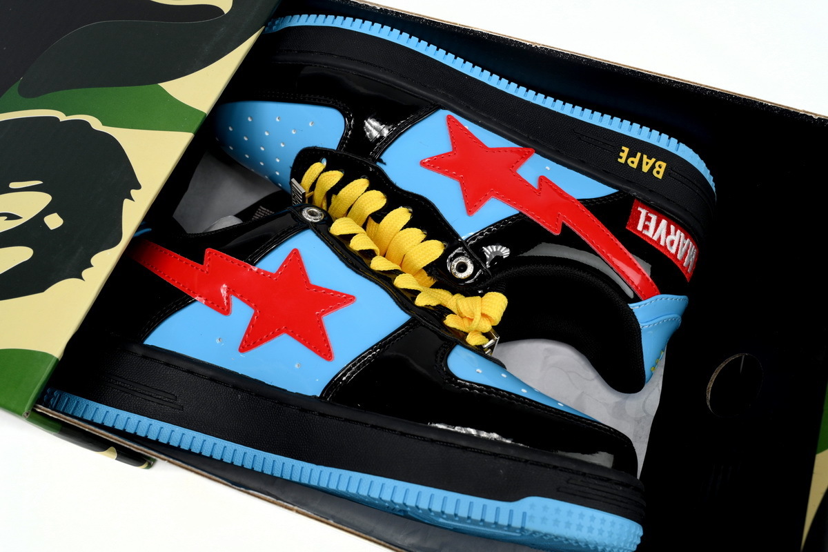 Bape STA Low Black Widow - Imagen 3