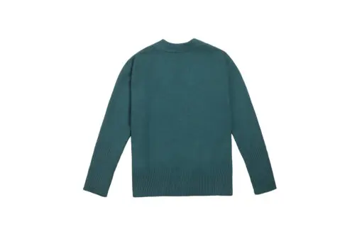 Ami Paris De Coeur wool Cardigan Green - Imagen 2
