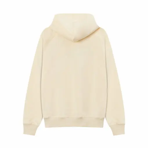 Ami Paris De Coarse Wool Hoodie White - Imagen 2