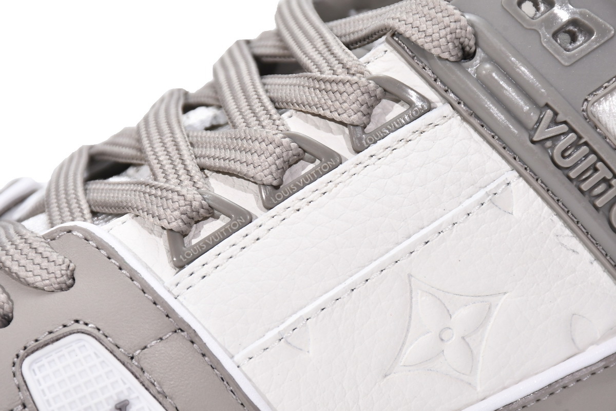 Louis Vuitton Trainer Grey White - Imagen 3