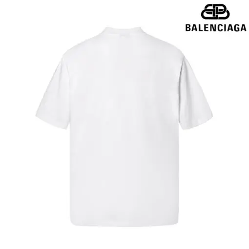 Balenciaga Oversized Short Sleeve T Shirt Scenario Print White - Imagen 2