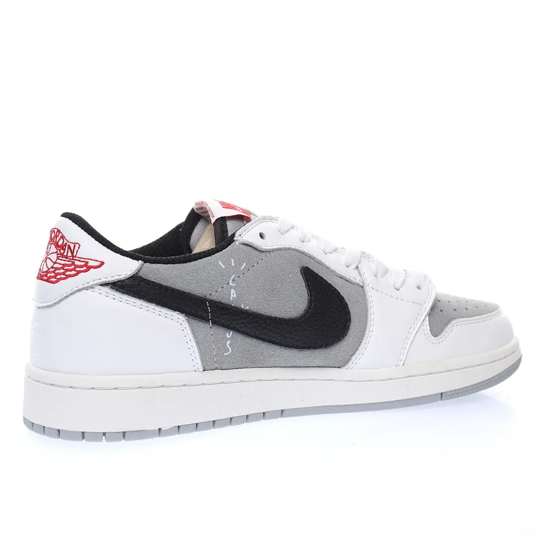 Travis Scott x Nike Air Jordan 1 Low Grey - Imagen 4