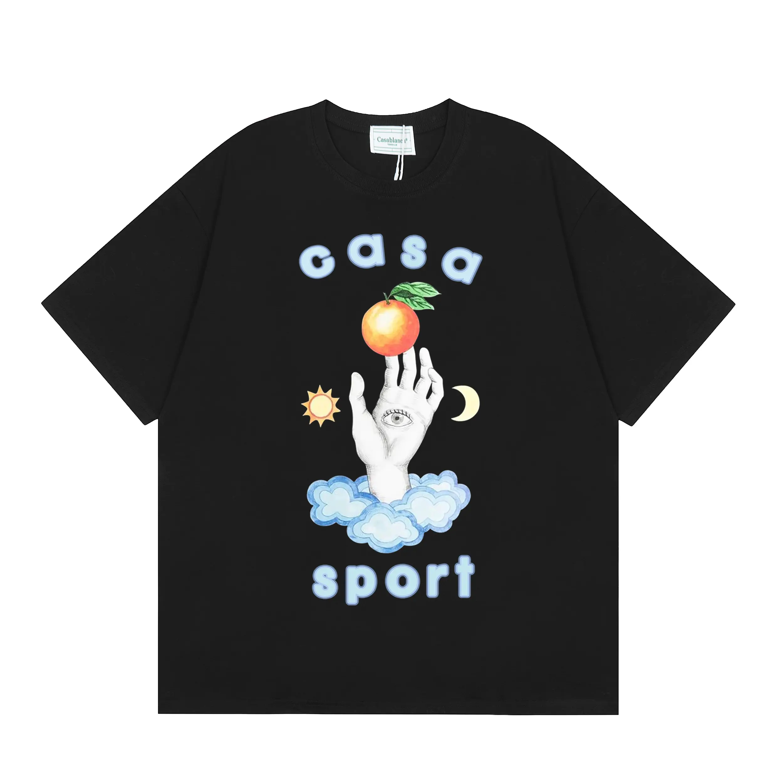 Casablanca Tennis Club T-shirt Black