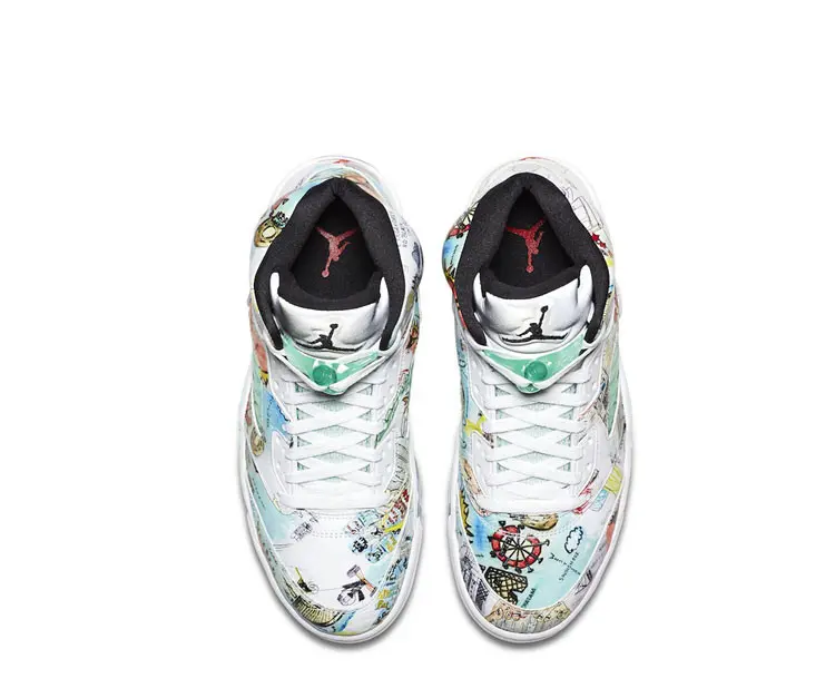 Air Jordan 5 Retro Wings Sneaker Multicolor - Imagen 2
