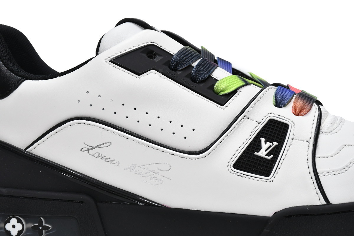Louis Vuitton Trainer Black And White - Imagen 4
