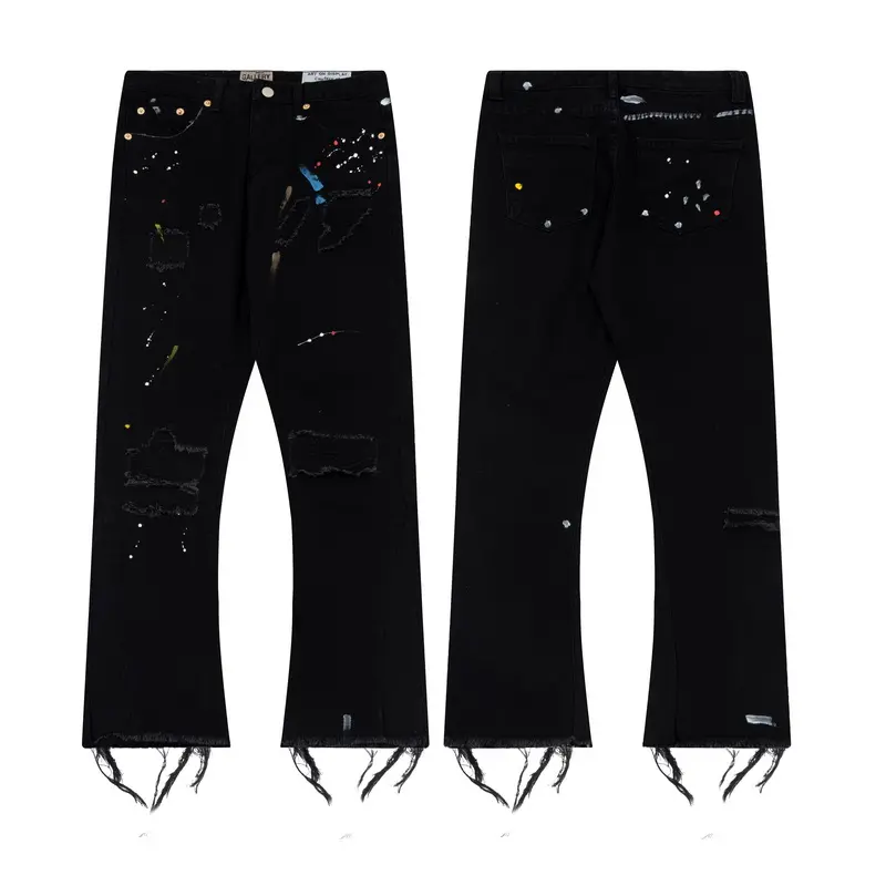 Gallery Dept Flared Jeans Black