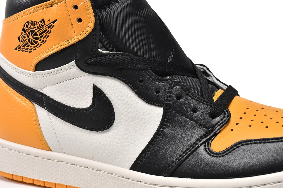 Air Jordan 1 High OG Yellow Toe Taxi - Imagen 4