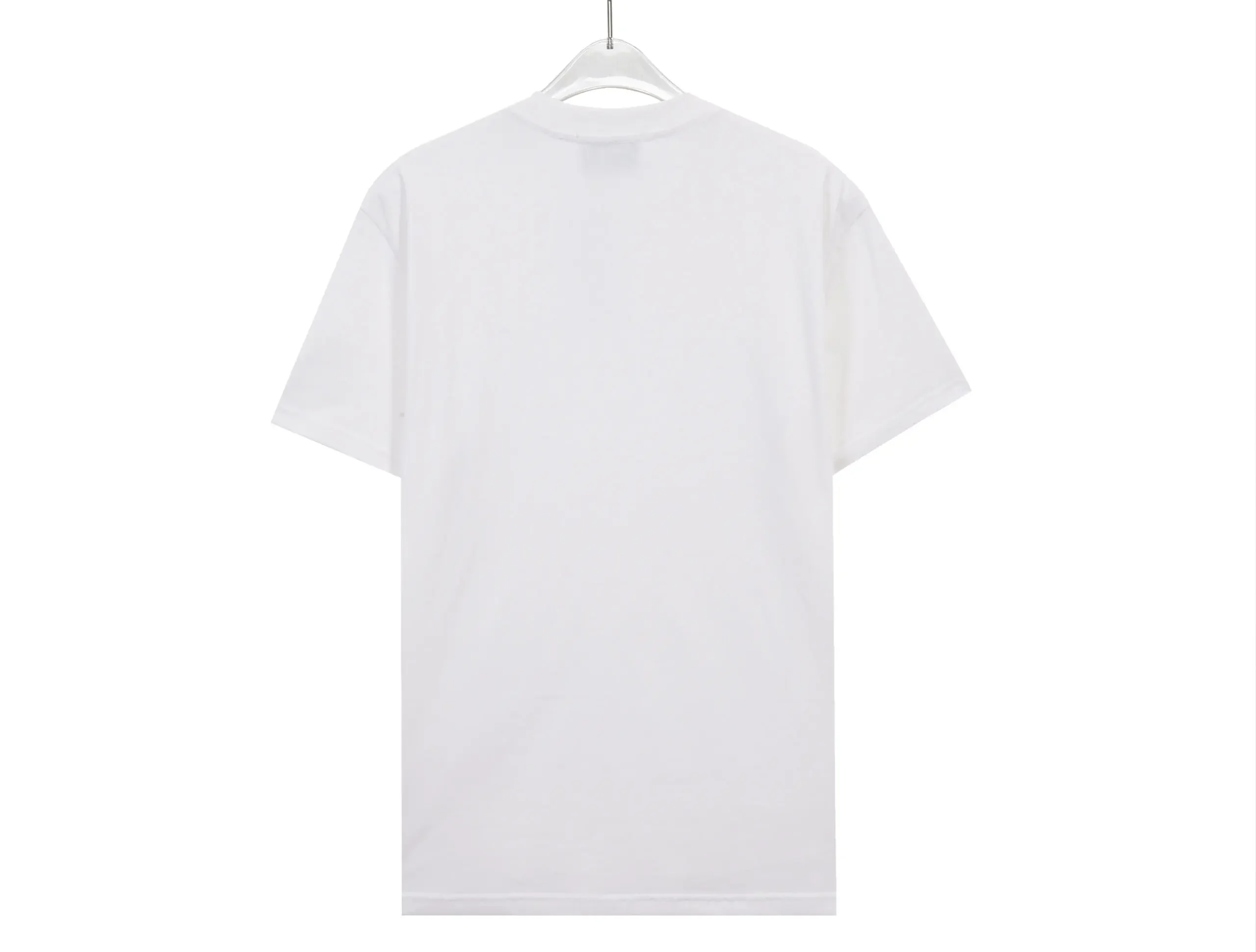 CASABLANCA Ocean Volcano Veiw T Shirt White - Imagen 2