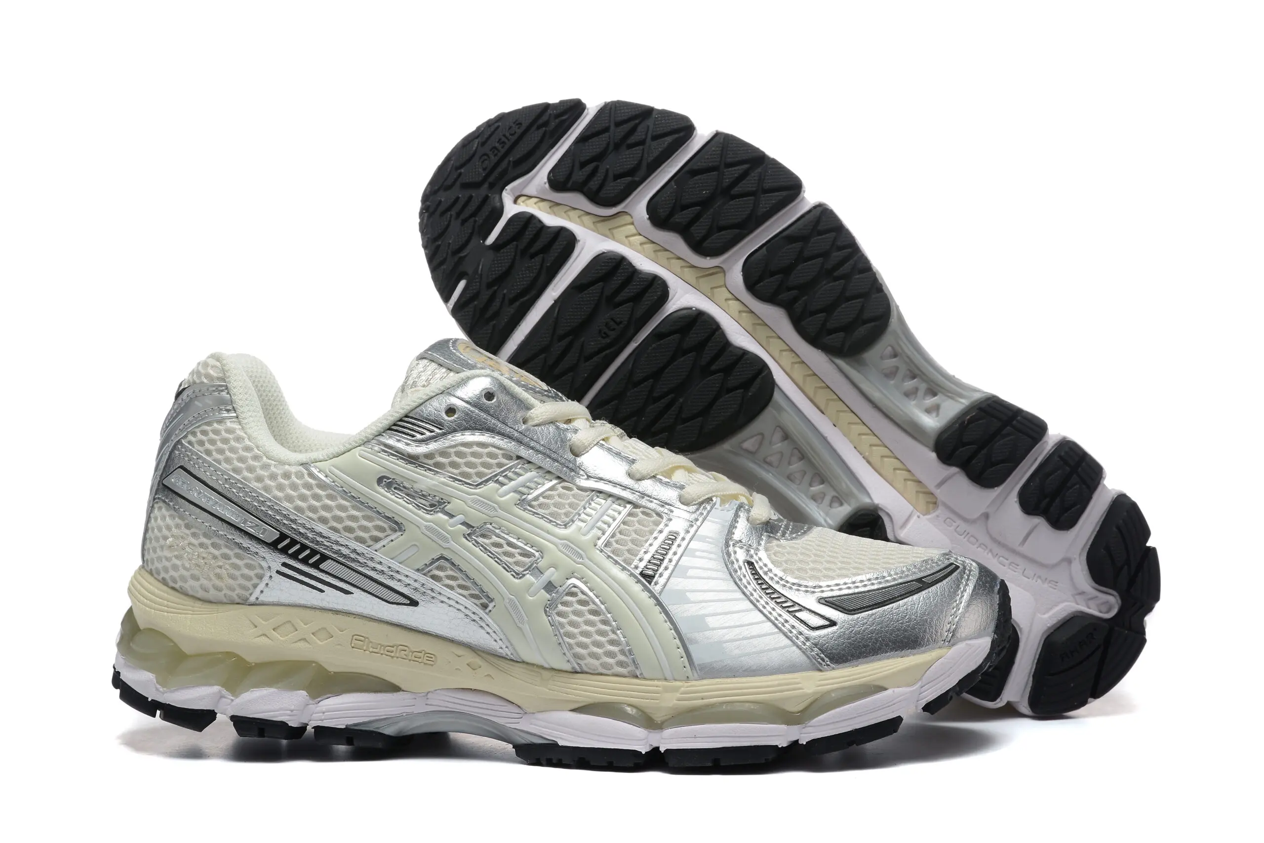 KITH x Asics Gel-Kayano 12.1 Brown Silver - Imagen 2