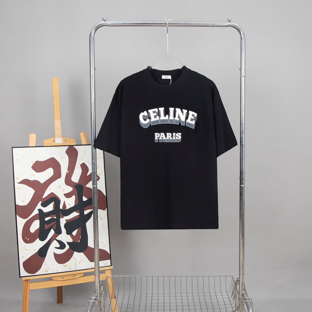 Celine T-Shirt Black M8