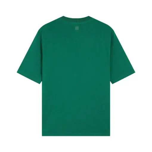 Ami Paris Pride Organic Cotton T-Shirt Green - Imagen 2