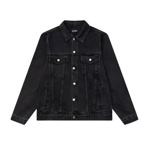 Balenciaga Denim Jacket Black