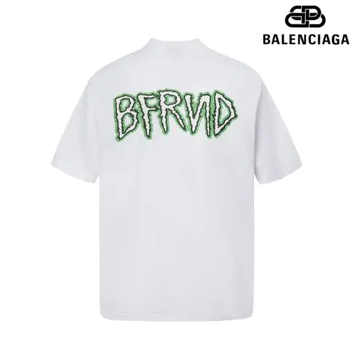 Balenciaga Music Oversized BFRND Inside Out T Shirt White - Imagen 2