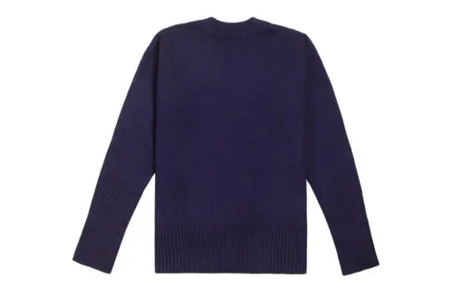 Ami Paris De Coeur wool Cardigan Blue - Imagen 2