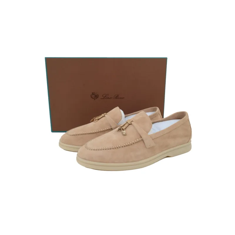 Loro Piana Bean Shoes Apricot - Imagen 2