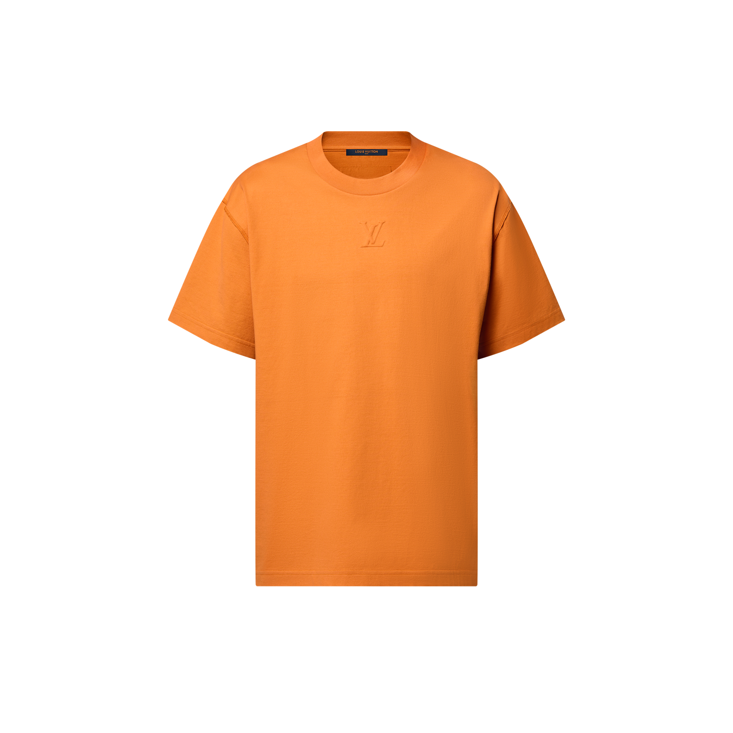 T-shirt with LV embossing Apricot