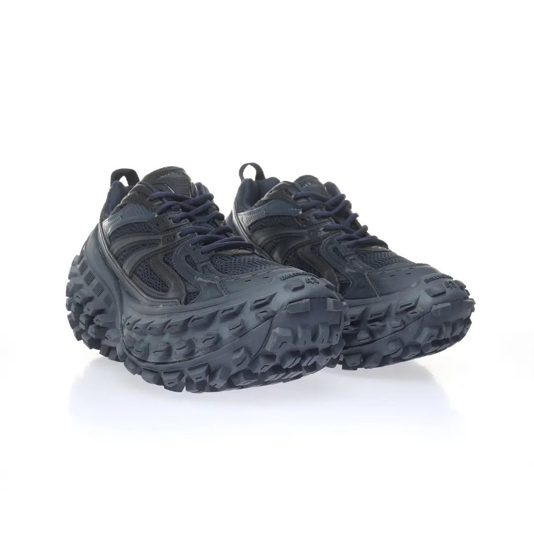 BALENCIAGA Defender Rubber Platform Sneakers - Imagen 3