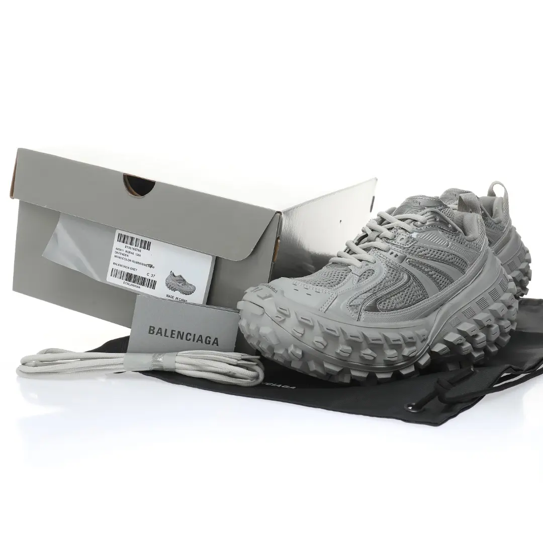 BALENCIAGA Defender Rubber Platform Sneakers - Imagen 2