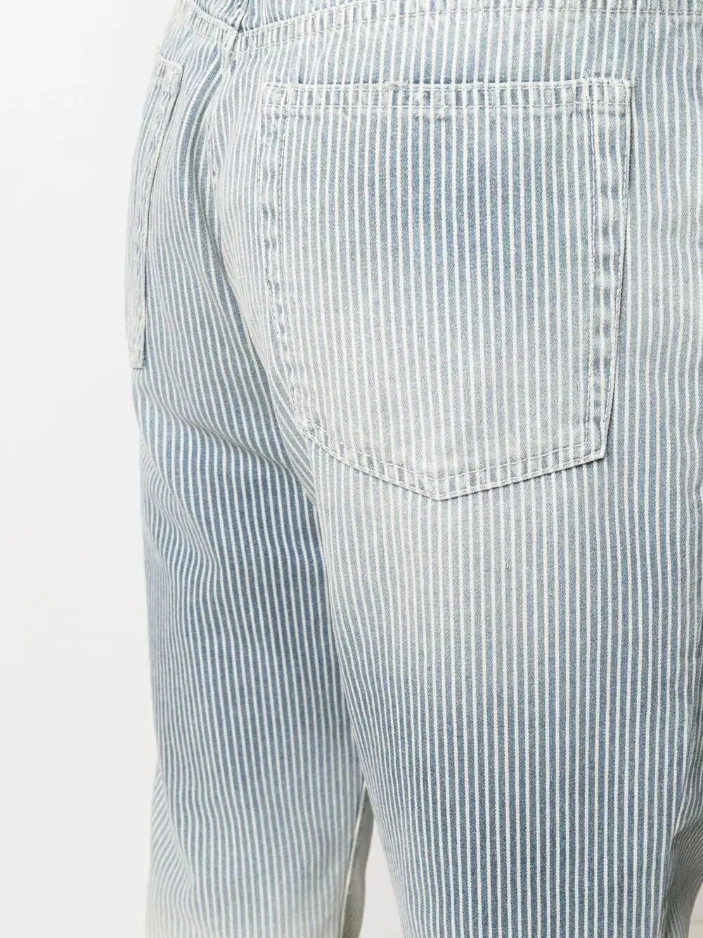 Palm Angels Gessati Emporio Armani Faded straight-Leg Jeans Multicolor - Imagen 2